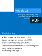 Managing, Monitoring, and Maintaining Virtual Machine Installations