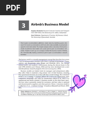 Airbnb business model