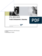 PLM240 Program and Project Management-Reporting