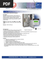 Zenith ZTG Transfer Switch: Spec Sheet