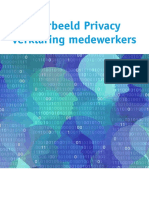 Whitepaper - Voorbeeld Privacy Verklaring Medewerkers