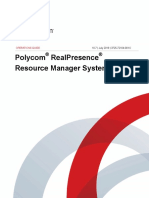 Polycom RealPresence Resource Manager System Operations Guide 10.7