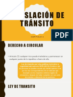 Manual Del Conducto, Capitulo 2 Legislacion de Transito 2015