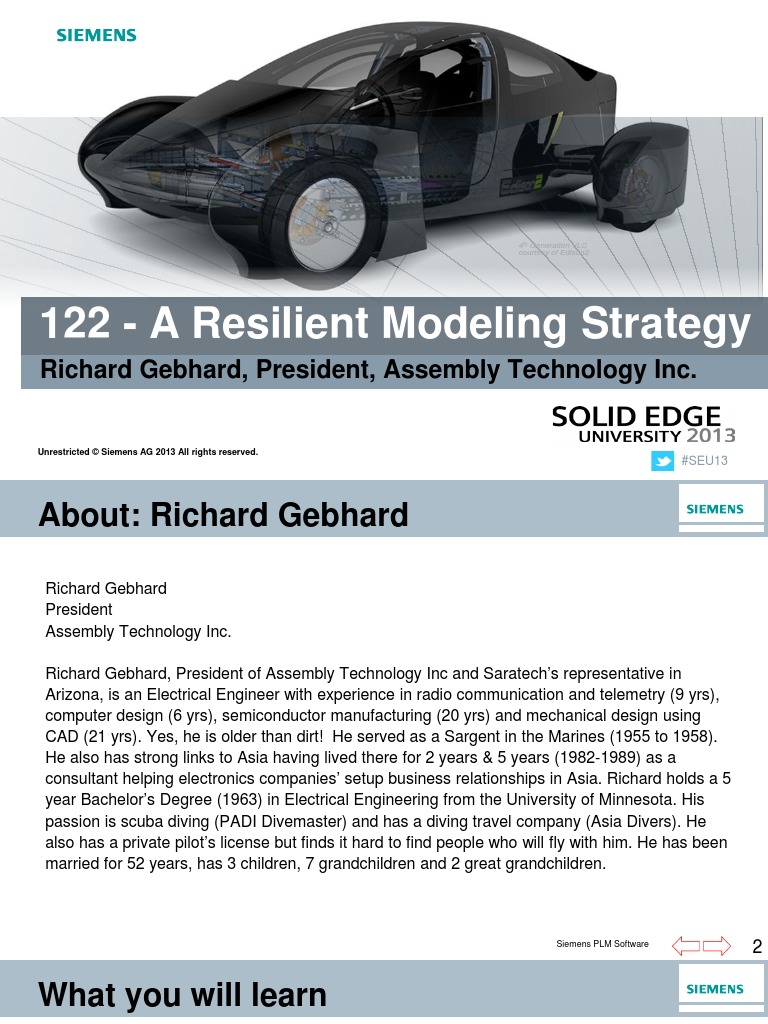 122 - A Resilient Modeling Strategy - Richard Gebhard PDF | PDF ...