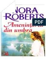 Nora Roberts Amenintarea Din Umbra PDF