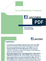 Introduction To Wastewater Treatment