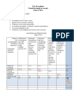 Test Evaluare Grad 1