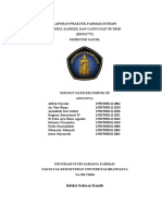 LAPORAN PRAKTEK FARMAKOTERAPI ISK - Kelompok B2
