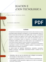 INVESTIGACION E INNOVACION TECNOLOGICA