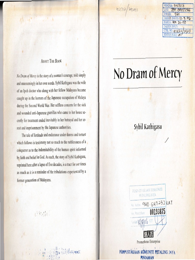 No Memory, No Mercy Overview PDF
