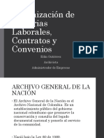 Organización de Historias Laborales y Contratos