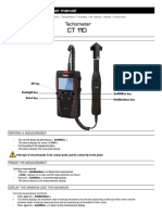 Tachometer: Description of The Device