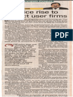 Oil Price rise to impact user firms in the short term DNA Article 31 Oct 2017