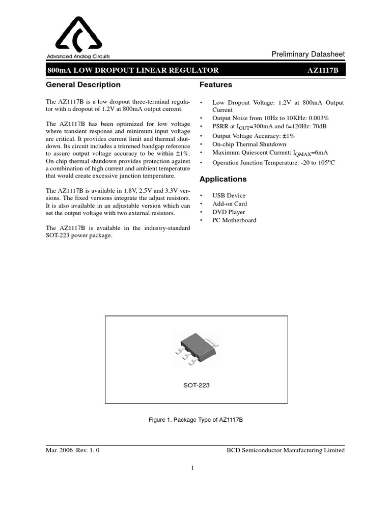Datasheet PDF | PDF | Physical Quantities | Electrical Components