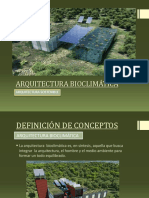 Arquitectura Bioclimática