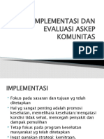 IMPLEMENTASI DAN EVALUASI ASKEP KOMUNITAS.pptx