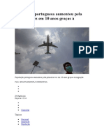 População Portuguesa Aumentou Pela Primeira Vez em 10 Anos Graças À Imigração