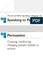 The Art of Public Speaking