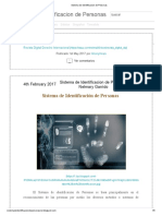 Sistema de Identificacion de Personas