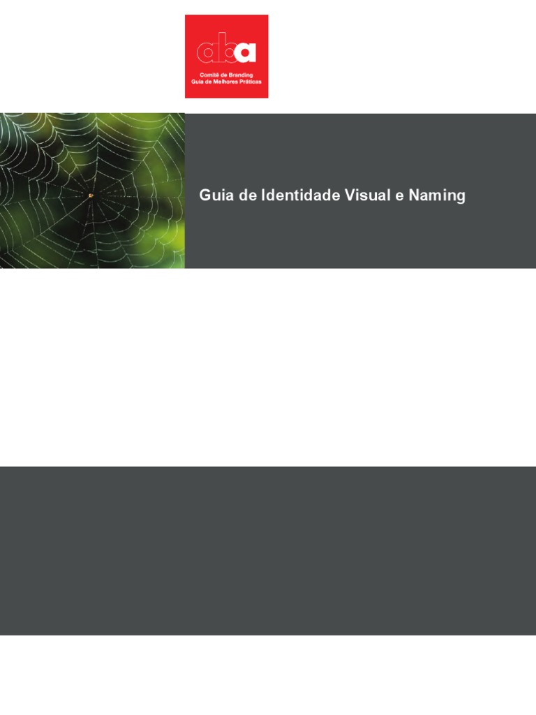Guia de Identidade Visual e Naming PDF | PDF