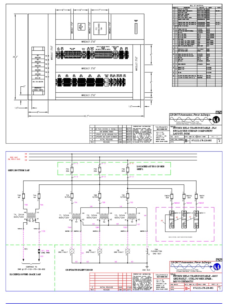 Petrex Helo Power Distribution Layout | PDF | Electrical Equipment ...
