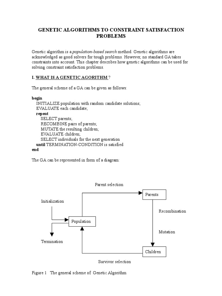 Genetic Algorithm | PDF | Computers