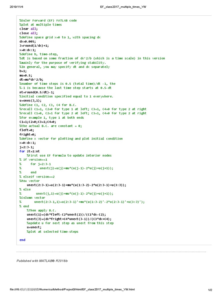 All All: Published With MATLAB® R2018b | PDF