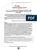 Comparing Thigh Muscle Cross-Sectional Area and Squat Strength