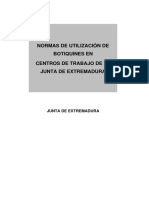 NORMAS UTILIZACION BOTIQUINES CENTROS TRABAJO J. EX.pdf