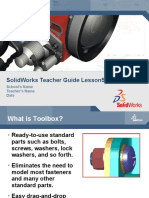 Solidworks Teacher Guide Lesson5: School'S Name Teacher'S Name Date