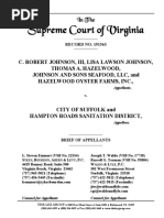 Brief of Appellants, Johnson v. City of Suffolk, No. 191563 (Va. June 11, 2020)