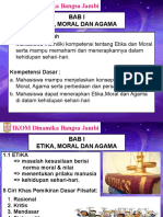 BAB 1 - Etika, Moral, Dan Agama