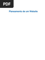 Planeamento de Um Website