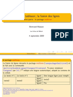 Multirow PDF