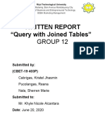 Grp. 12 Database (Written Report) Cbet 19 403P