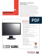 Affordable, Widescreen Performance: 22" Widescreen LCD Monitor Va Series