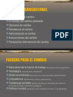 Cambio Organizacional