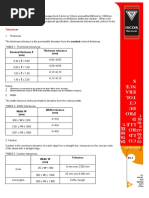Standard Tolerances for Paper and Board | PDF | Engineering Tolerance ...