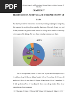 Presentation, Analysis and Interpretation of Data