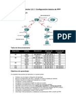 Práctica de Laboratorio 2.5.1 - Configuración Básica de PPP