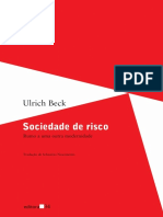 Ulrich Beck - Sociedade de Risco - Rumo A Uma Outra Modernidade