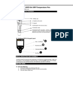 Ecosense Orp15A Orp/Temperature Pen: Operations Manual