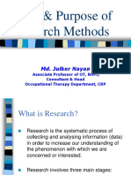 Purpose of Research PDF