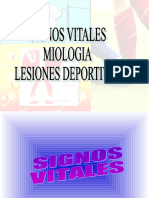 Signos Vitales, Milogia y LD