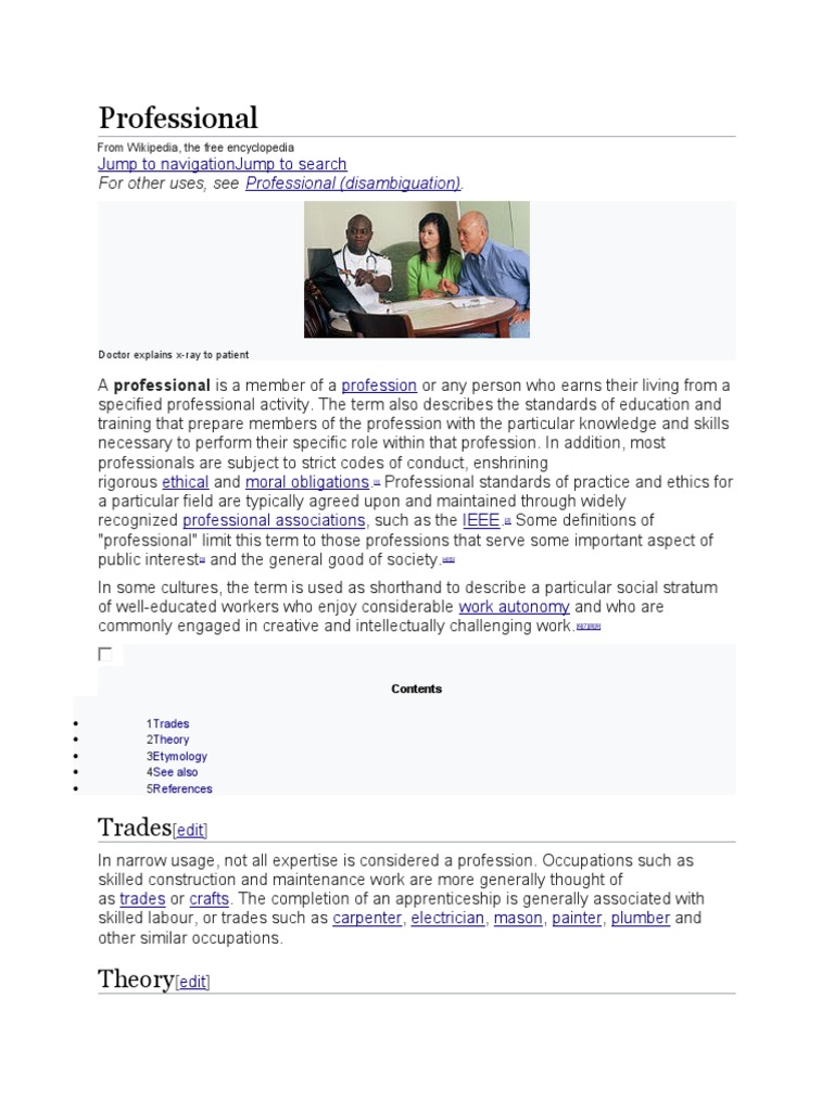 Understanding Professionalism and Ethics | PDF | Behavior Modification ...