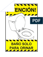 BAÑO Fuera de Sevicios