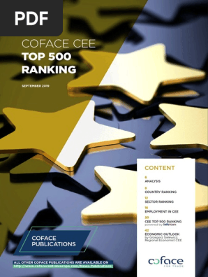 Coface Cee Top 500 Ranking Economic Growth Revenue