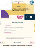 Perspectiva de Ortodoncia en La Causa de La Gravedad de La Maloclusión PDF