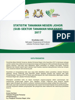 Booklet Statistik Pertanian Johor 2017 PDF