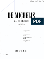 De Michelis, V. 24 Ejercicios Op.25 Ed. Ricordi PDF